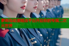 萝莉岛动漫精选平台开启你的专属二次元世界