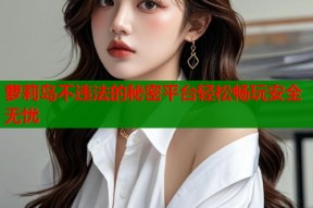 萝莉岛不违法的秘密平台轻松畅玩安全无忧