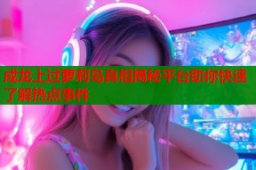 成龙上过萝莉岛真相揭秘平台助你快速了解热点事件