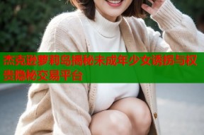 杰克逊萝莉岛揭秘未成年少女诱拐与权贵隐秘交易平台
