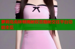 萝莉岛克林顿揭秘权贵隐秘交往平台功能全览